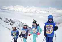 Детский горнолыжный лагерь в Газпром Поляне: уверенное катание и новые друзья